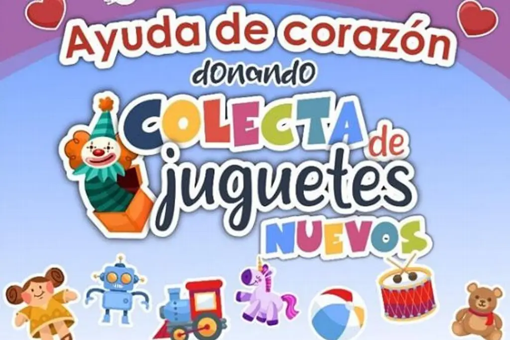 Imagen Hacen colecta de juguetes para niños de escasos recursos en Veracruz 