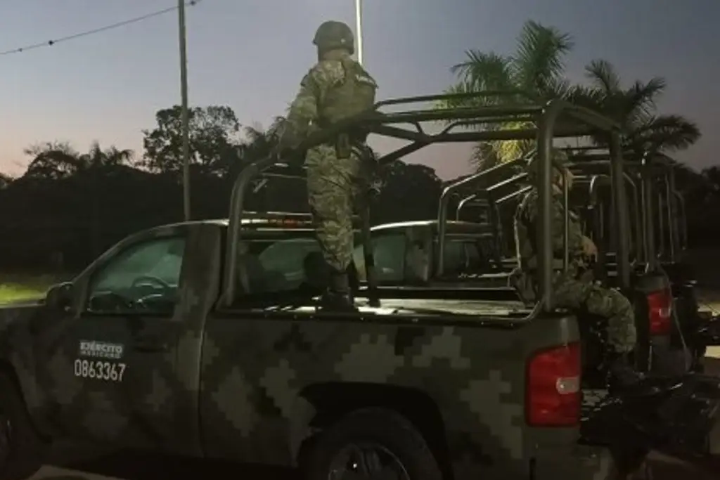 Imagen Sedena y SSP revisan a la policía municipal de Espinal, Veracruz