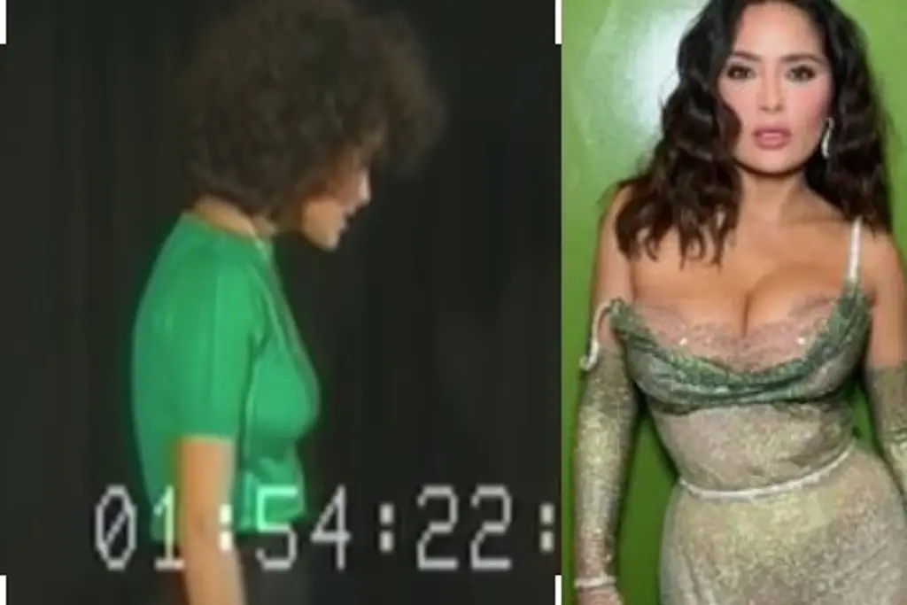 Imagen Difunden a Salma Hayek en su primer casting (+Video)