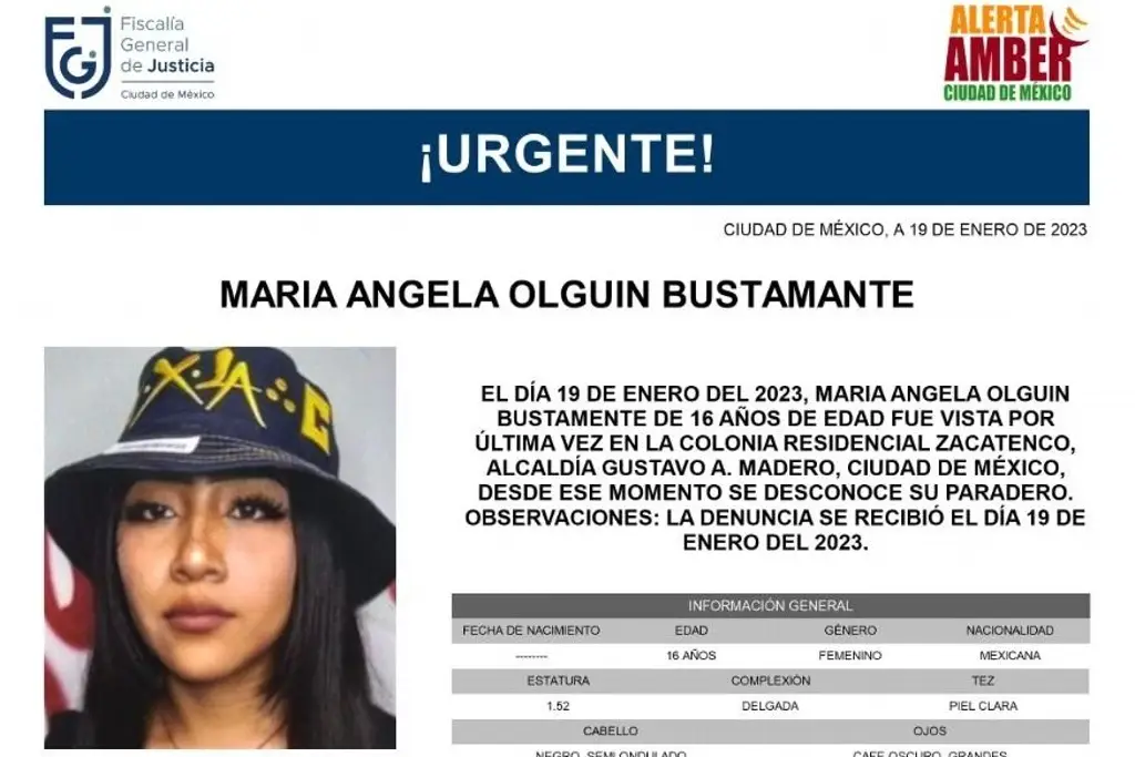 Imagen Desaparece joven cuando esperaba a su mamá en paradero de Indios Verdes 
