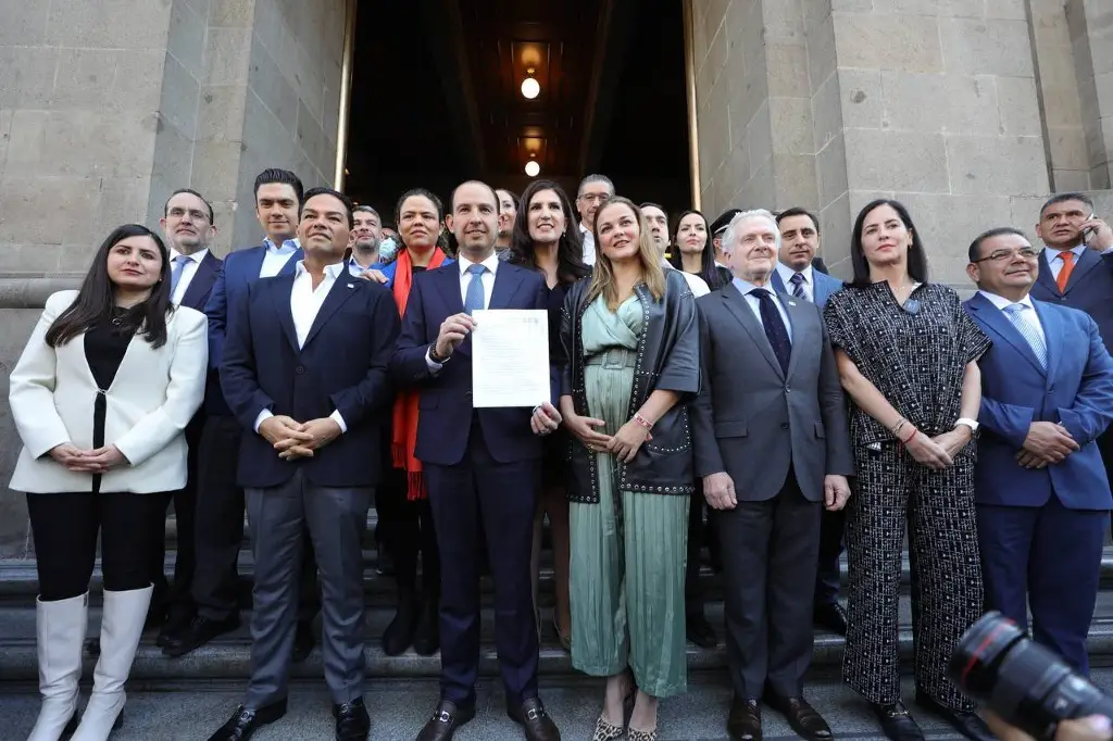 Imagen PRI, PRD y PAN impugnan ante la Corte ‘Plan B’ de reforma electoral de AMLO