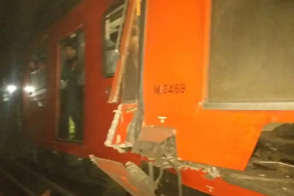 Imagen Choque de trenes en L3 del Metro, por falla técnica, no negligencia de conductor: Sindicato