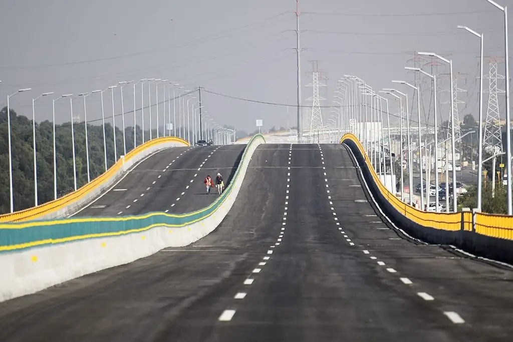 Imagen Nueva conexión vial al aeropuerto Felipe Ángeles estará lista a fines de febrero: SICT