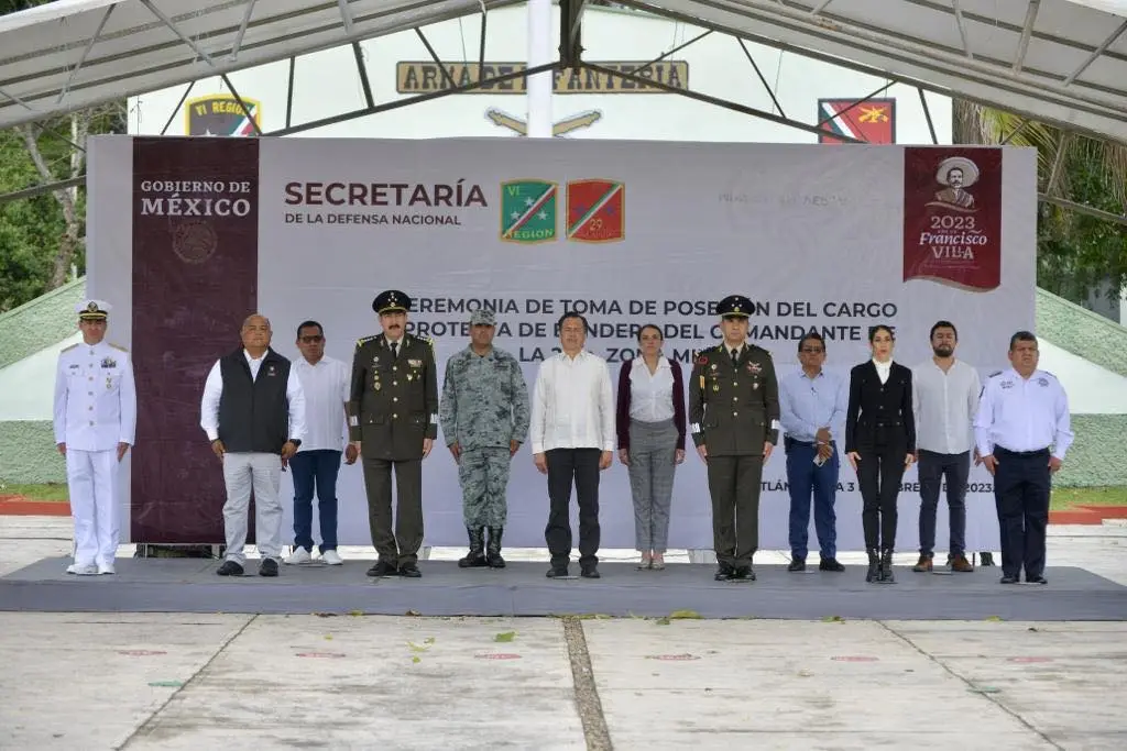 Imagen Toma protesta nuevo comandante militar del 29 Batallón de Infantería en Minatitlán, Veracruz