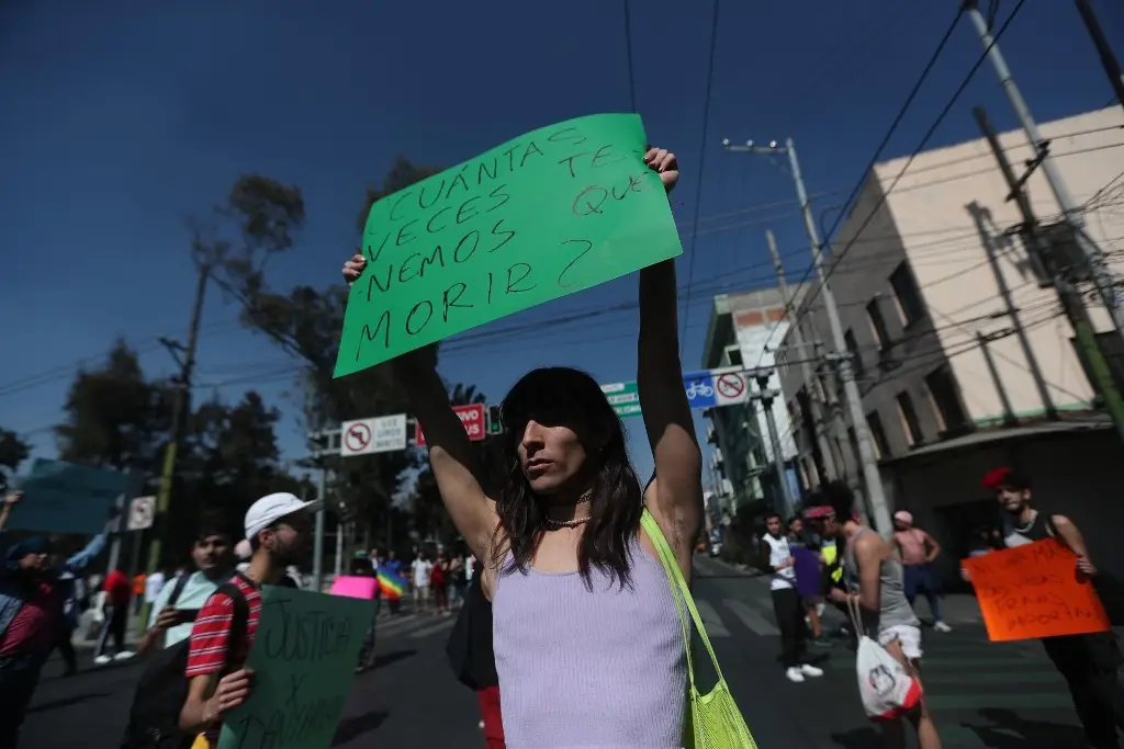 Imagen Marchan en Ciudad de México para exigir justicia para joven trans asesinada