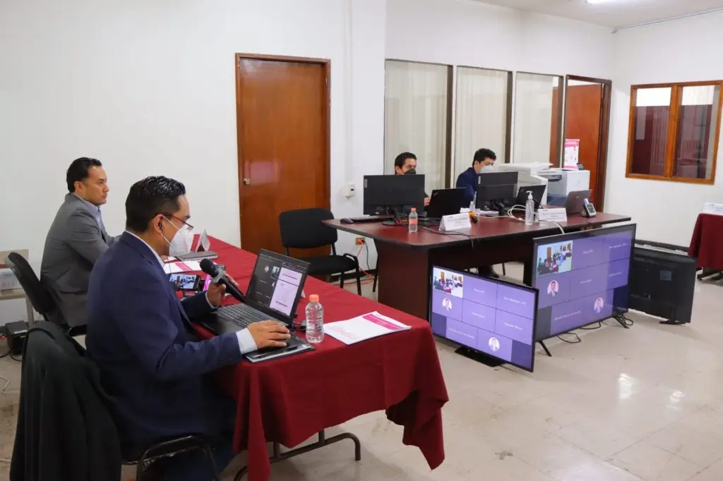 Imagen INE inició este sábado votación electrónica para elegir a senador en Tamaulipas