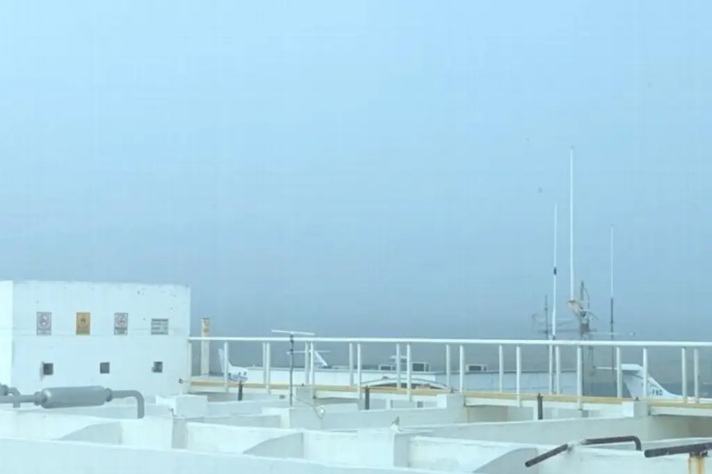 Imagen Por niebla, retrasados los vuelos en aeropuerto de Veracruz 