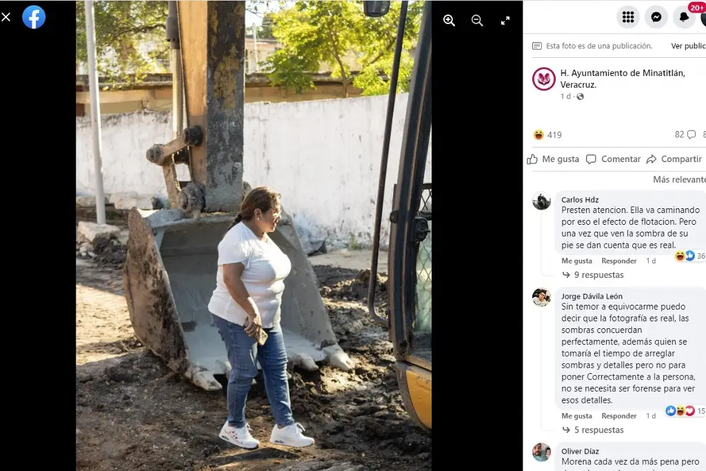 Imagen ¡Qué daría por flotar!: alcaldesa de Minatitlán responde por foto