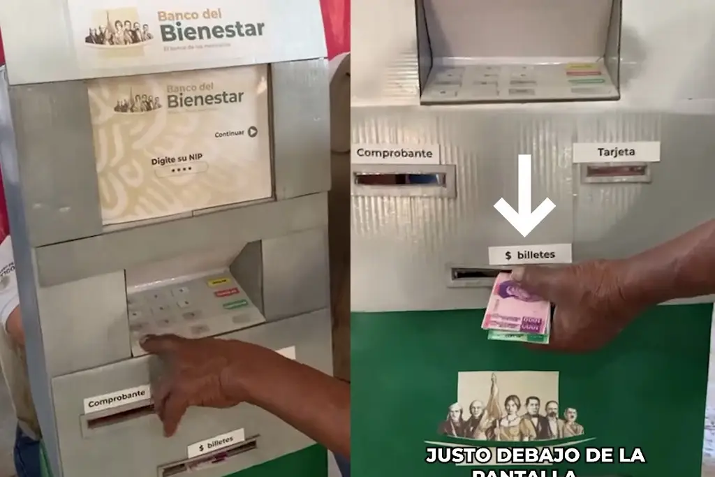 Imagen ¿Sabes cómo usar los cajeros automáticos del Banco del Bienestar?, checa este tutorial