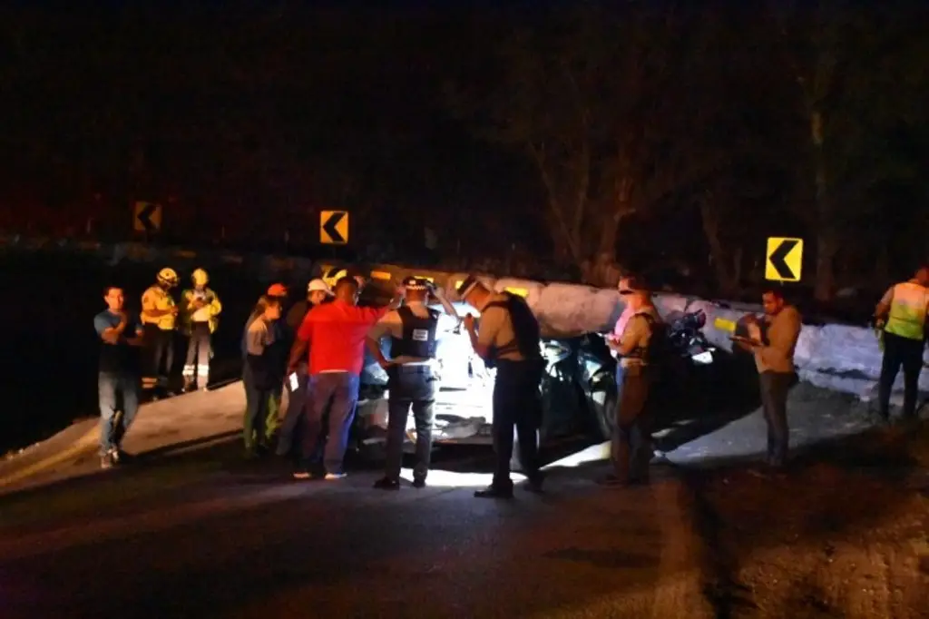 Imagen Identifican a mujer que murió en accidente automovilístico en carretera de Veracruz