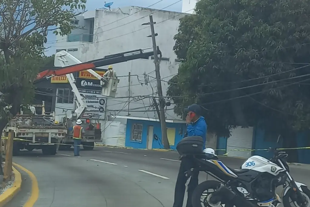 Imagen ¡Precaución! Cierre vial en bulevar Miguel Alemán de Boca del Río