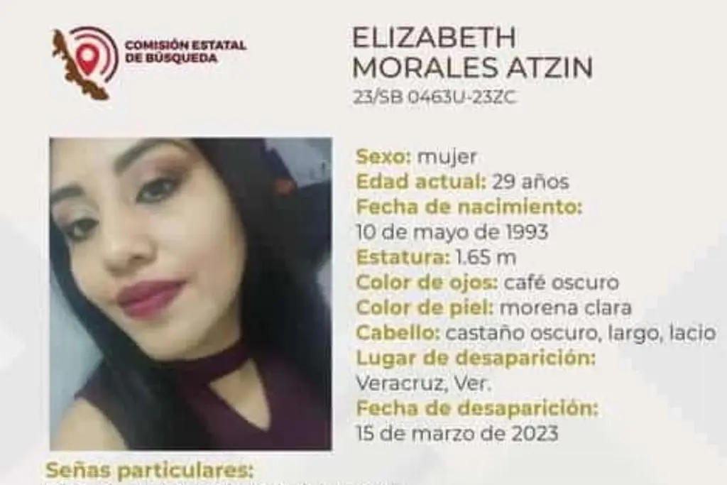 Imagen Realizarán caminata en Veracruz para localizar a Elizabeth 