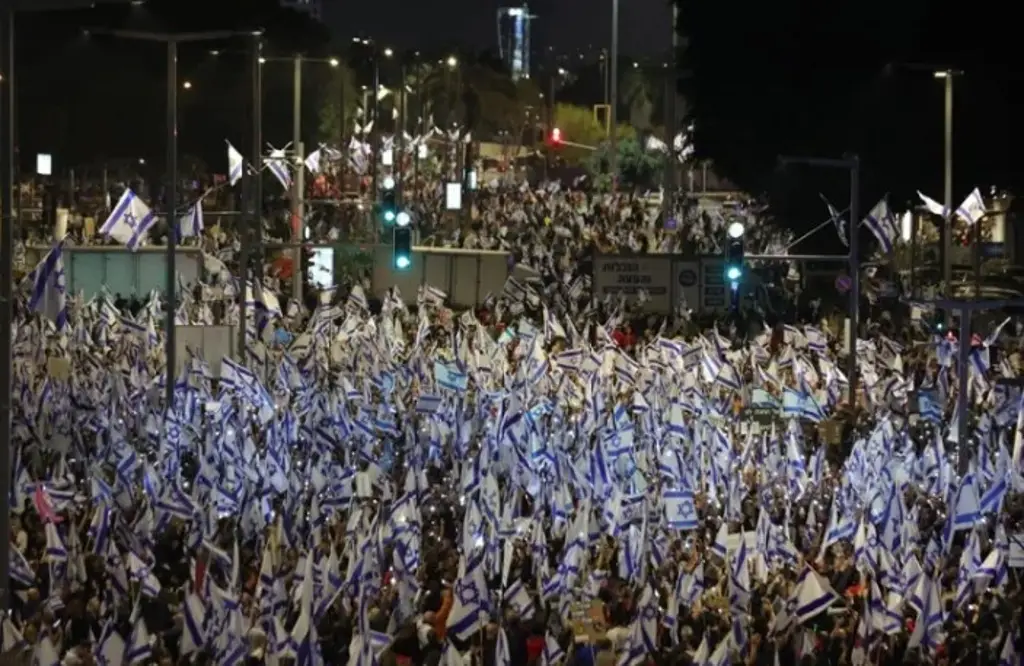 Imagen Sindicatos de Israel amenazan con huelga general si no se detiene reforma
