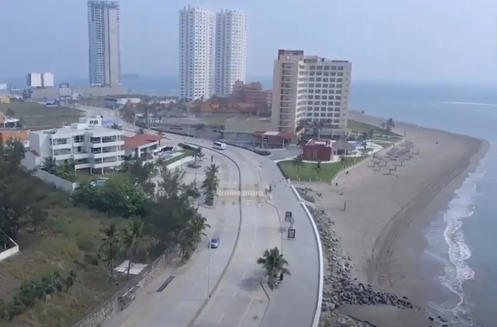 Imagen Hace 3 años en Semana Santa las playas de Veracruz lucían vacías (Fotos)