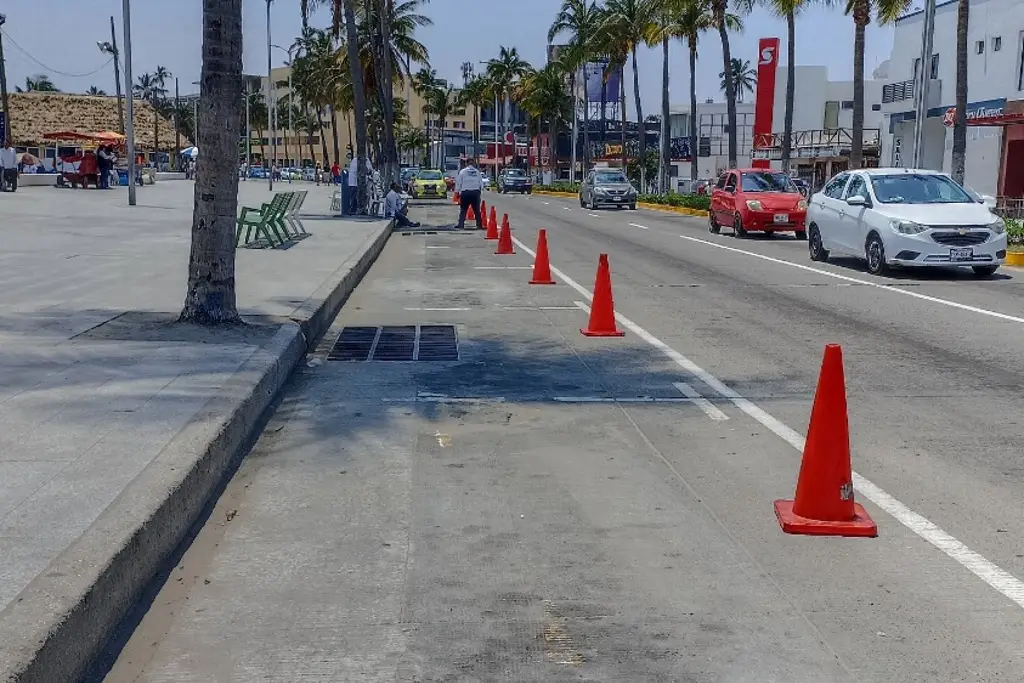 Imagen Ya no permiten estacionarse frente a Villa del Mar en Veracruz