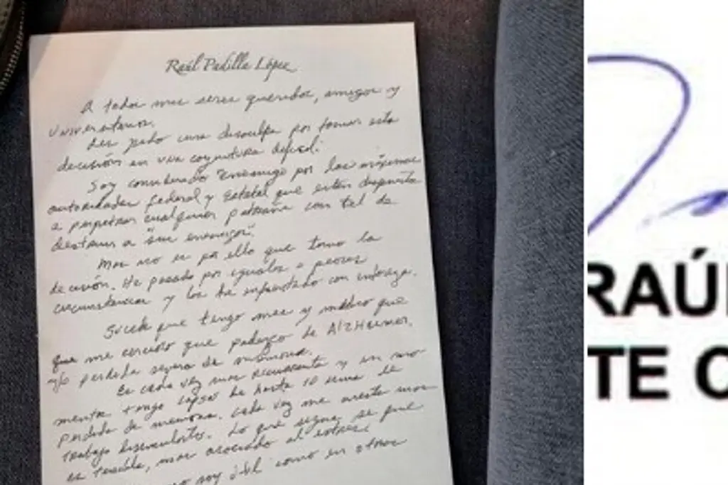 Imagen Revelan supuesta carta póstuma de Raúl Padilla, expresidente de la Feria Internacional del Libro