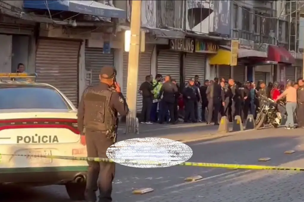 Imagen Balacera deja dos muertos y un herido en pleno Centro de CDMX