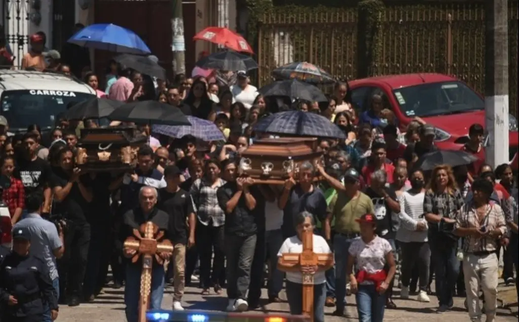 En Banderilla Despiden A Siete Integrantes De Familia Fallecida En