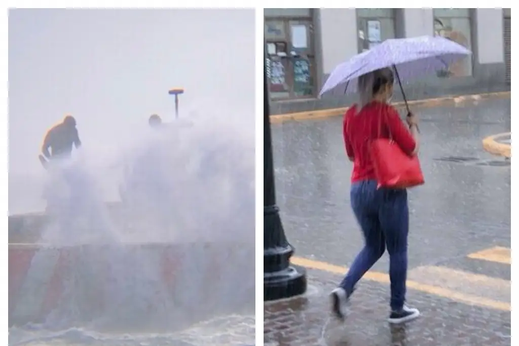 Imagen Pronostican evento de norte con rachas de hasta 85 km/h y tormentas en Veracruz