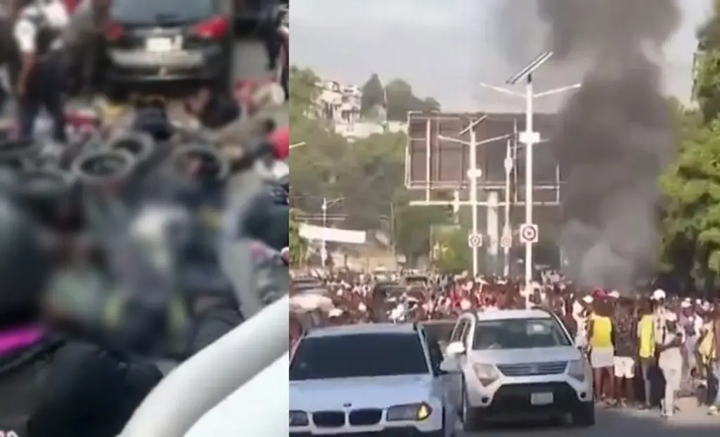 Imagen Linchan y queman a 14 presuntos pandilleros en Haití (+Video)