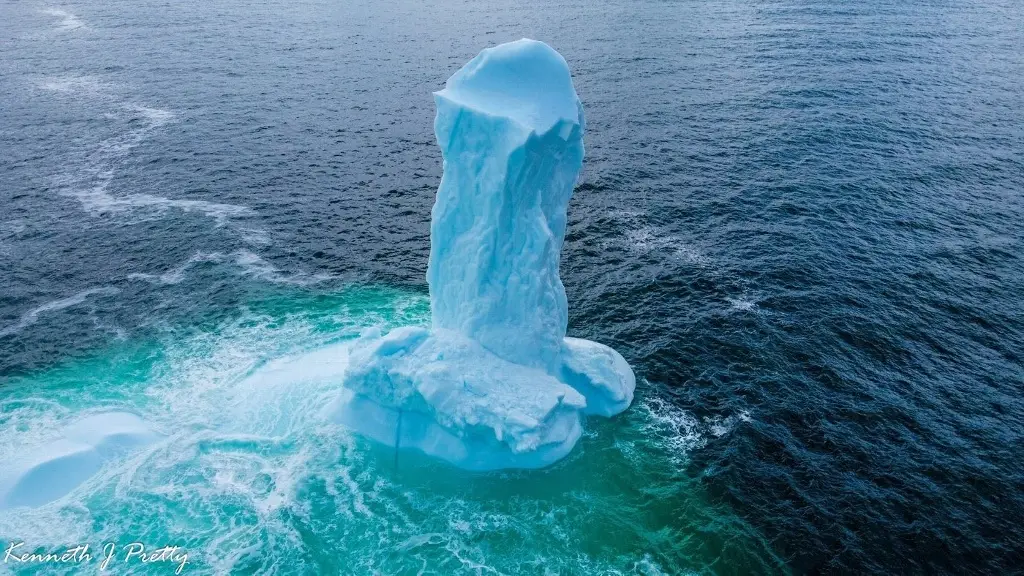 Imagen Descubren iceberg en forma de miembro masculino (+fotos)