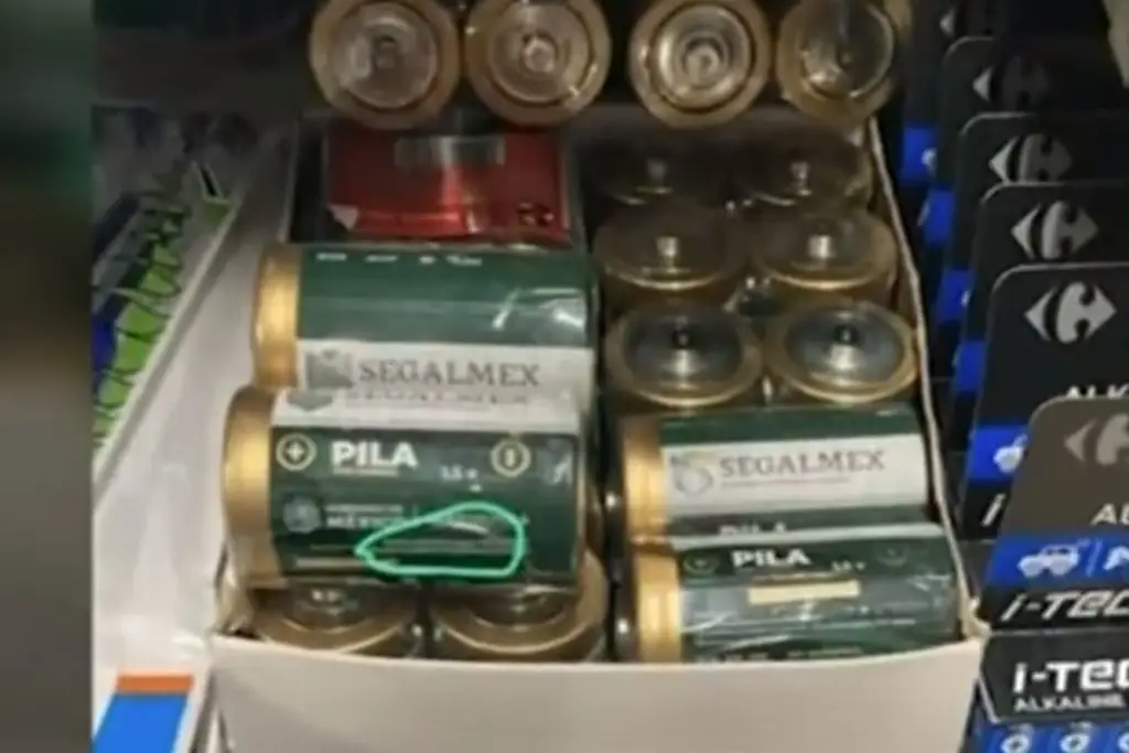 Imagen Venden en Europa pilas alcalinas con logotipo de Segalmex