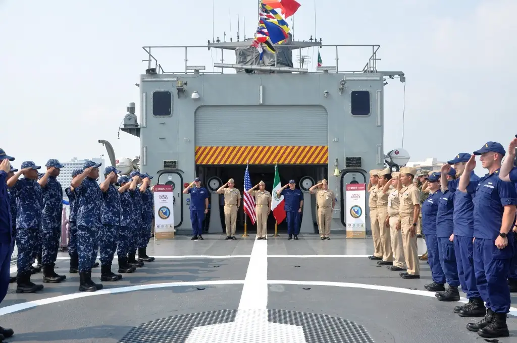 Imagen Guardia Costera de EU y Armada de México realizan ejercicios de seguridad y protección marítima en Veracruz