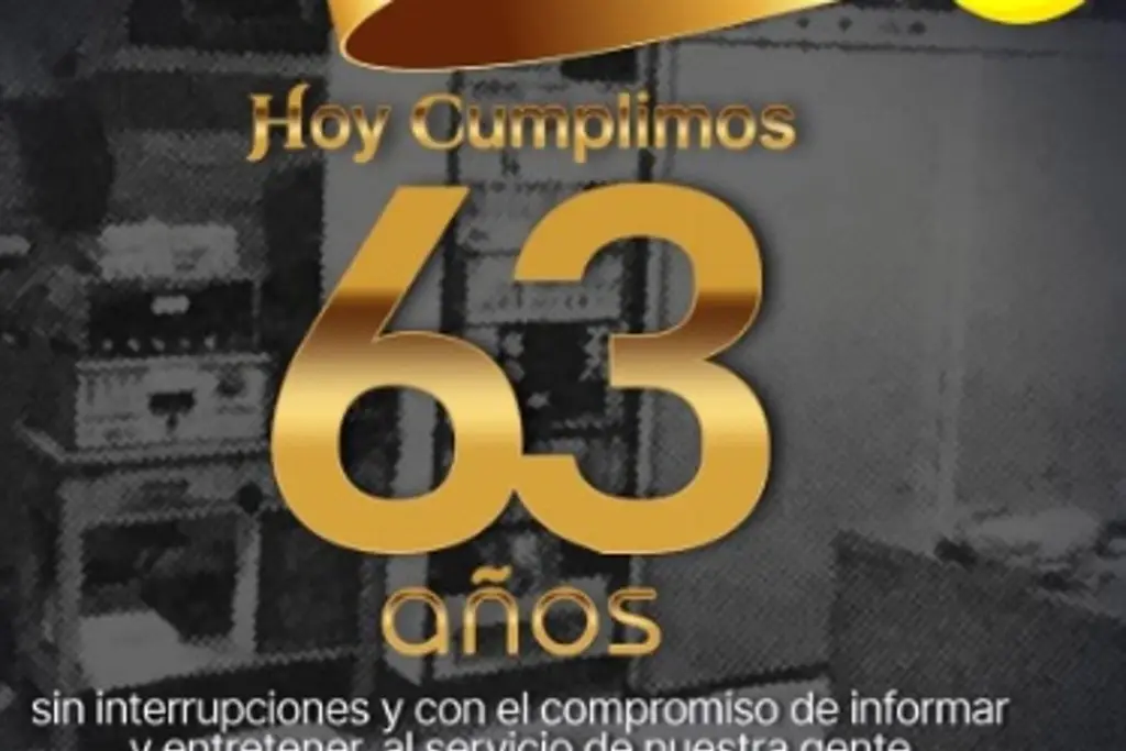 Imagen Cumple 63 años al aire la XEVA en Villahermosa, Tabasco ¡Muchas felicidades!