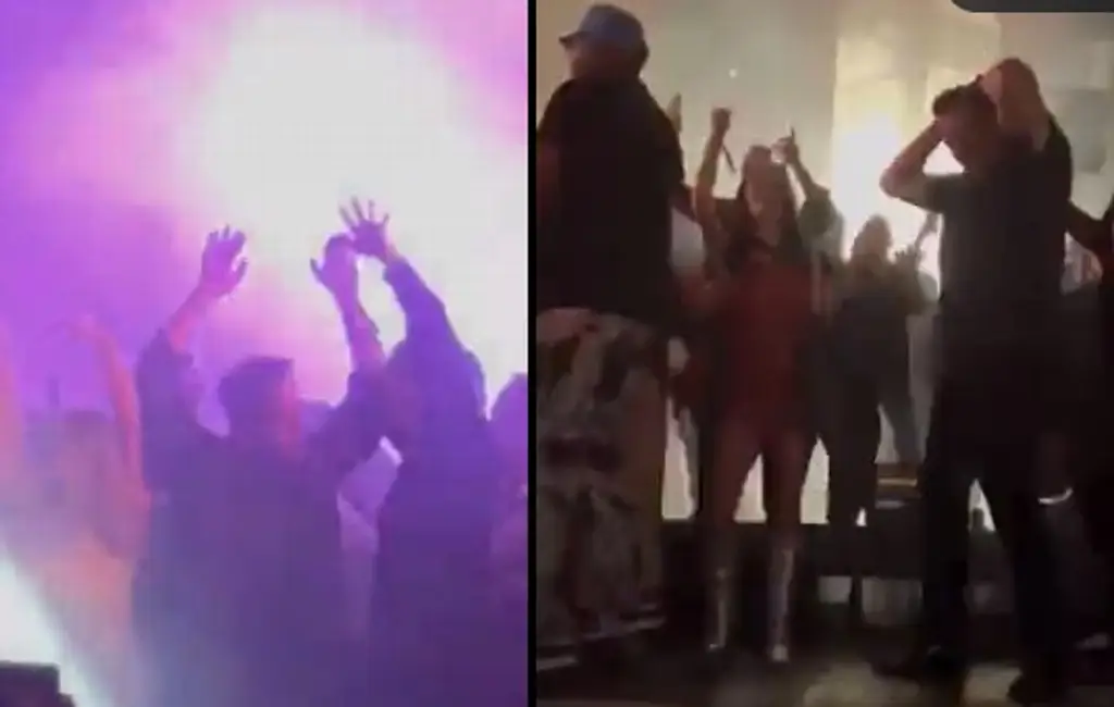 Imagen Captan a Elon Musk bailando en concierto en Los Cabos 