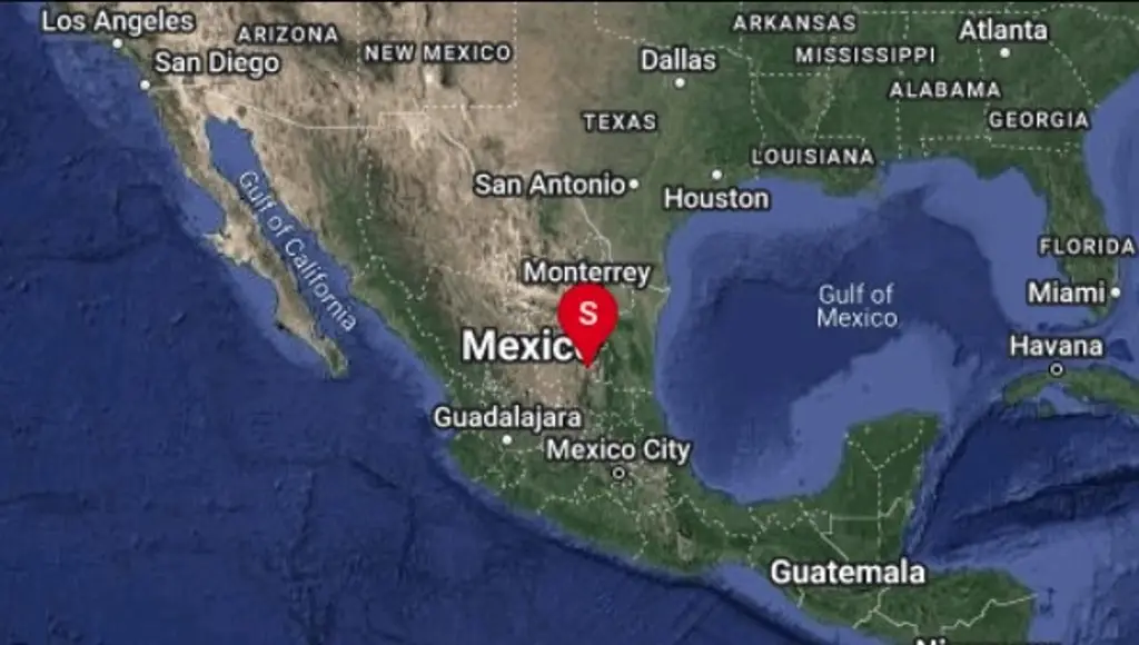 Imagen Reportan sismo de 5.2 en San Luis Potosí, 