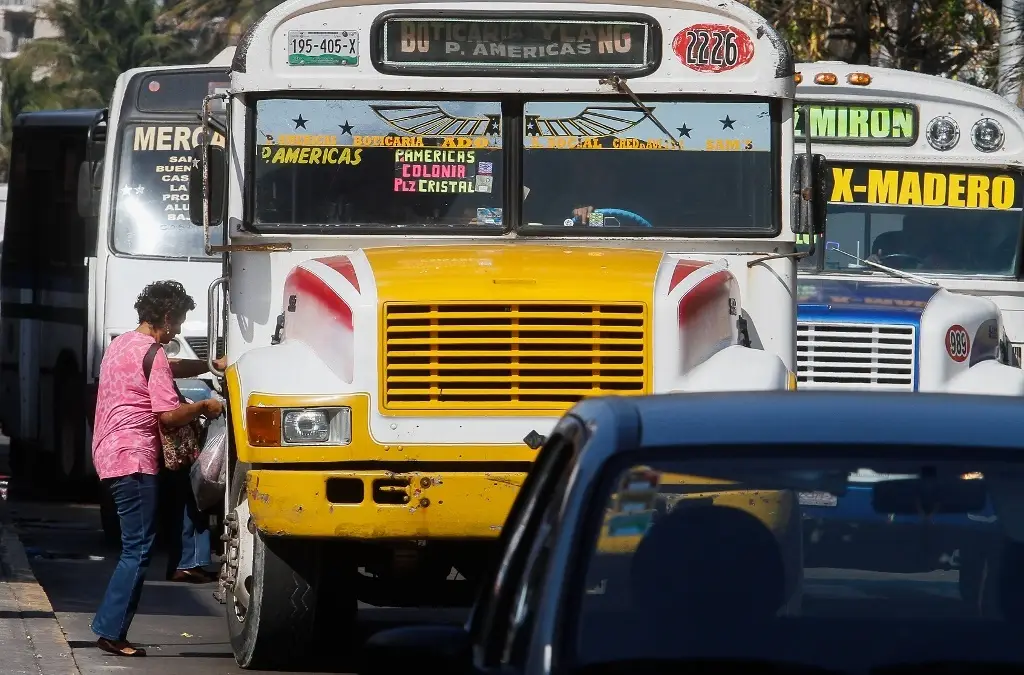 Imagen Estas rutas de camiones dejaron de circular en Veracruz