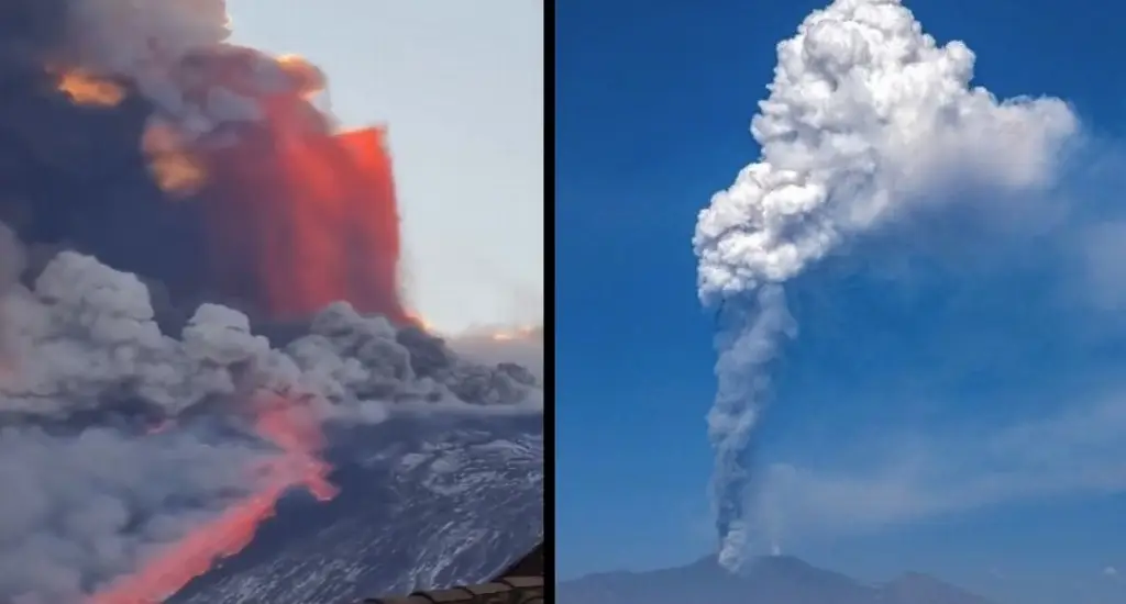 Imagen Monte Etna, el volcán más activo de Europa entra en erupción (+Video)