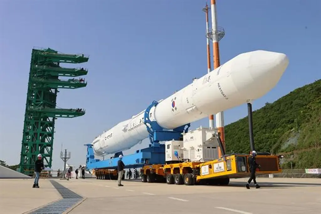 Imagen Corea del Sur se prepara para lanzar su cohete espacial con satélites a bordo