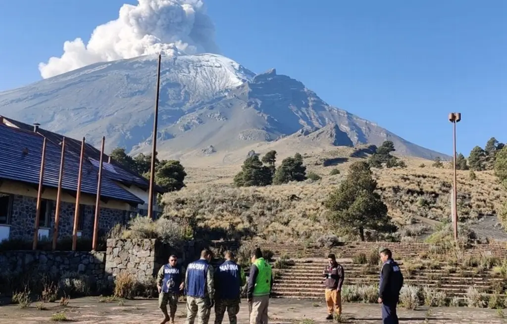 Imagen Dron capta impresionantes imágenes del Popocatépetl (+Video)