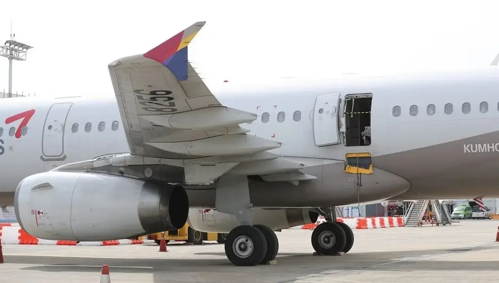 Imagen Pasajero abre la puerta de emergencia de avión en pleno vuelo; hay 9 hospitalizados (+Video)