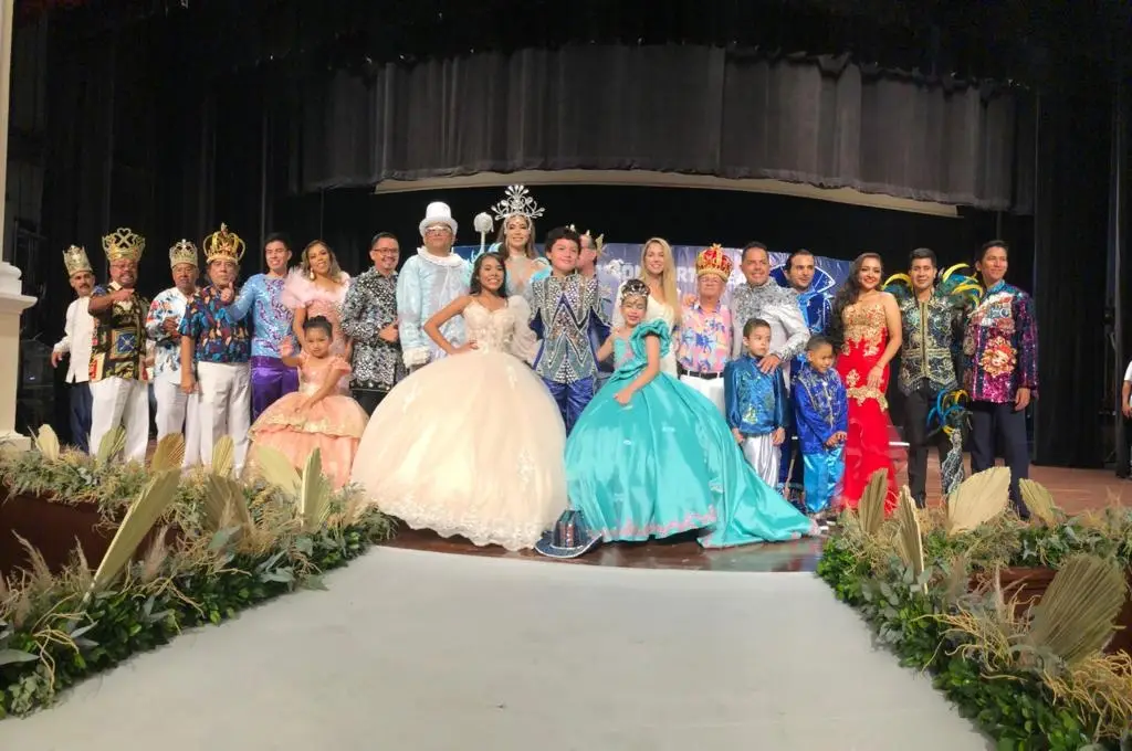 Imagen Esta es la corte real del Carnaval de Veracruz 2023