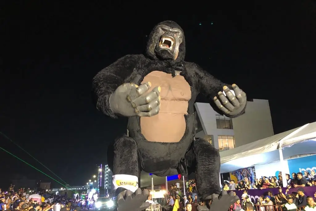 Imagen Estos serían los nombres de dos figuras monumentales del Carnaval de Veracruz