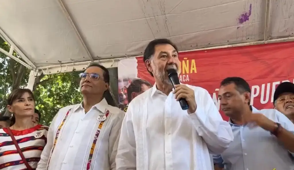 Imagen Ya valió m4dr3, ya me voy: Fernández Noroña confunde a Oaxaca con Puebla 