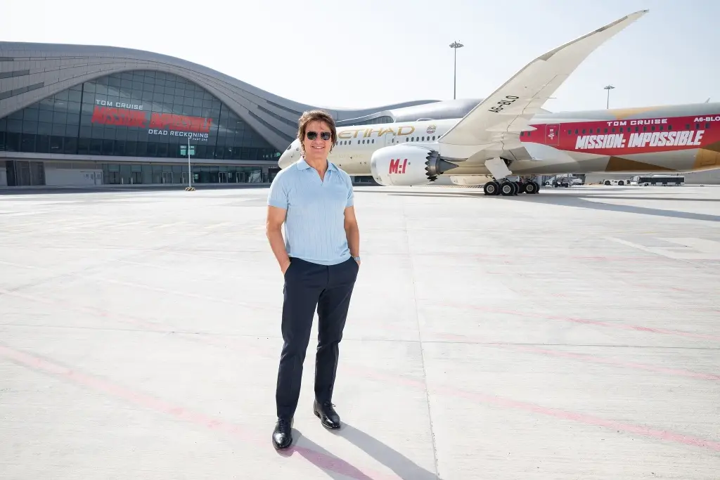 Imagen Tom Cruise aterriza en Abu Dhabi para el estreno de 