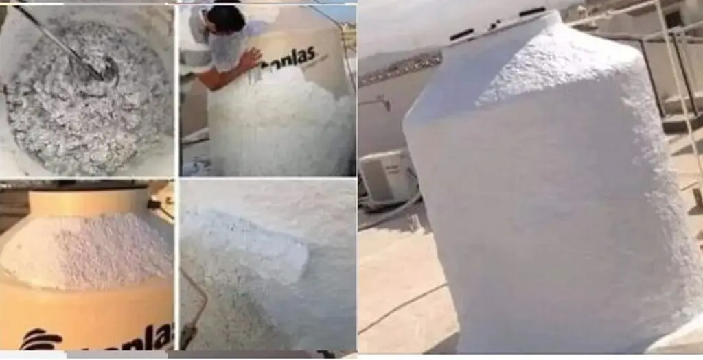 Imagen Viral, tras forrar su tinaco con papel reciclado para tener agua fría en ola de calor (+Video)