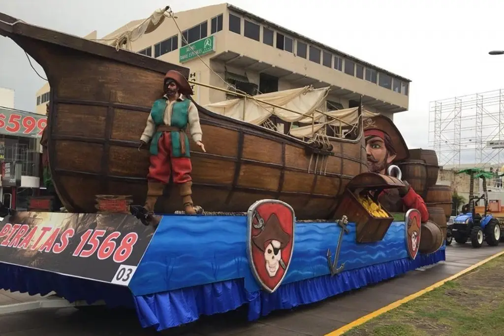 Imagen Están listos los carros alegóricos del Carnaval de Veracruz, se acerca su traslado