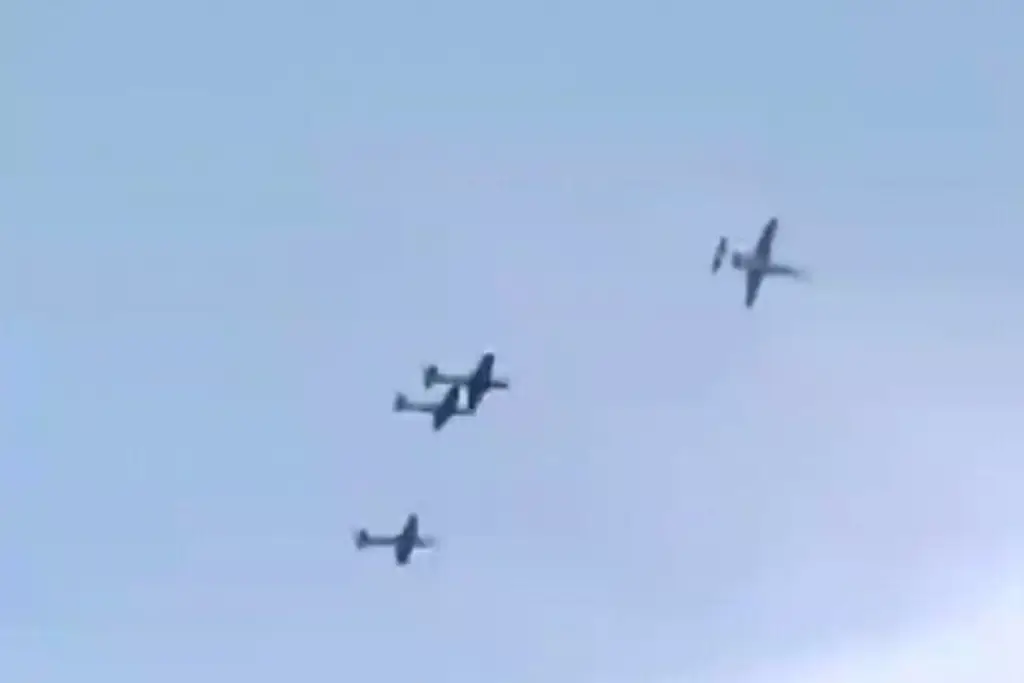 Imagen Muere un soldado tras chocar dos aviones de la Fuerza Aérea Colombiana