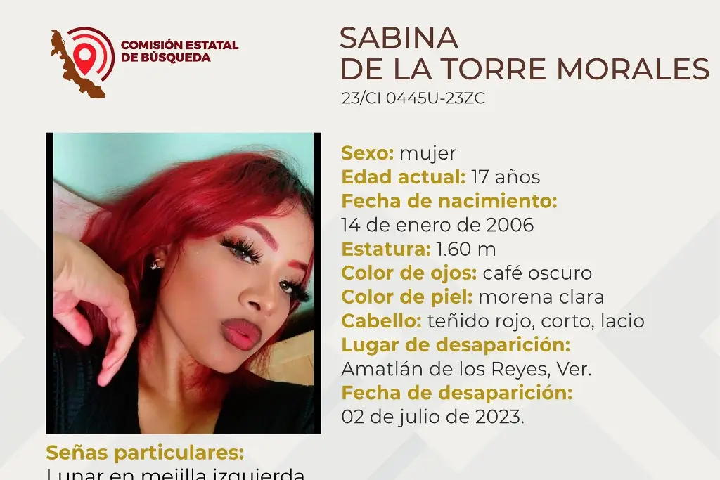 Imagen Desaparece menor de edad en Amatlán de los Reyes, Veracruz 