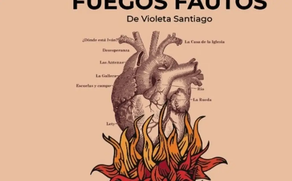 Imagen Fuegos Fausto, el segundo libro de la periodista veracruzana Violeta Santiago