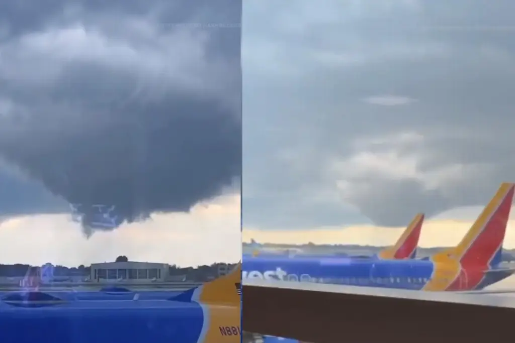 Imagen Tornado azota cerca de aeropuerto de Chicago, interrumpe vuelos (+Video)