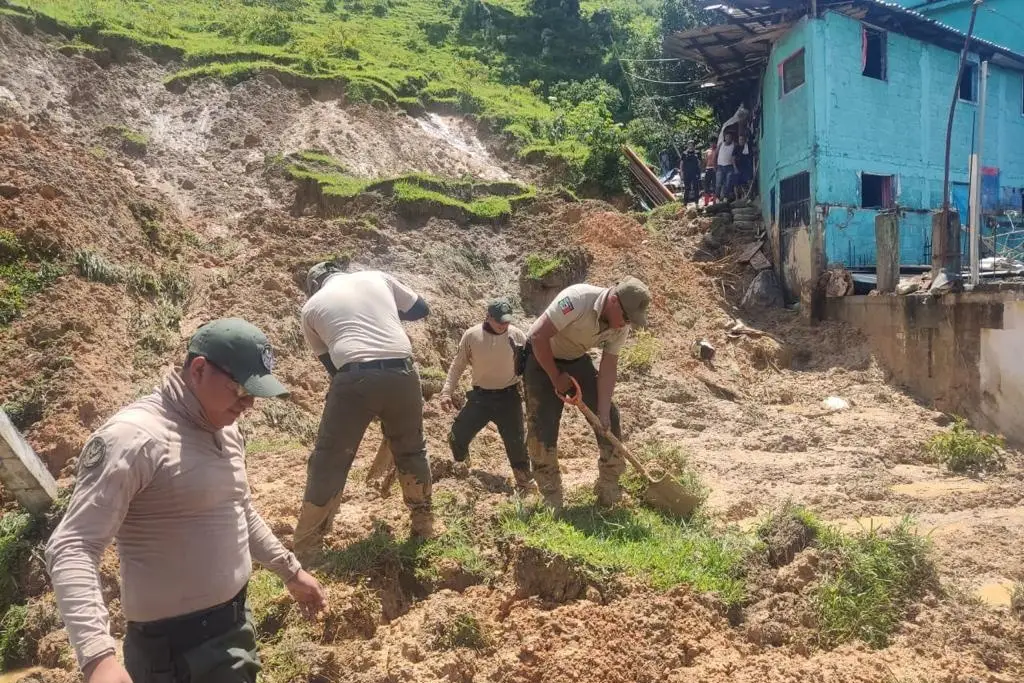 Imagen Inundación en Zongolica, Veracruz alcanzó hasta 4 metros de altura, reporta PC 