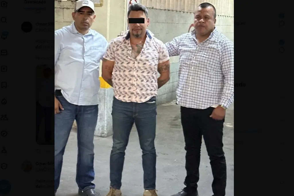Imagen Tendencia, la detención de “El Tiburón” “como si fuera una foto con sus compas”