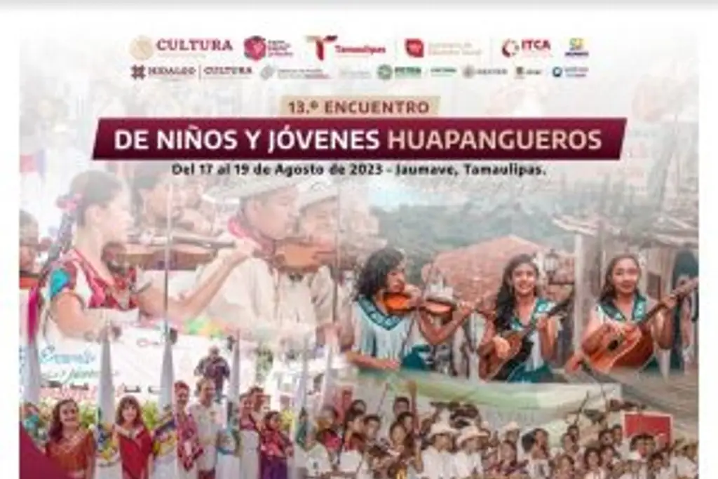 Imagen El Trío Balcón Huasteco de Chicontepec, participa en el XIII Encuentro de Niños, Niñas y Jóvenes Huapangueros