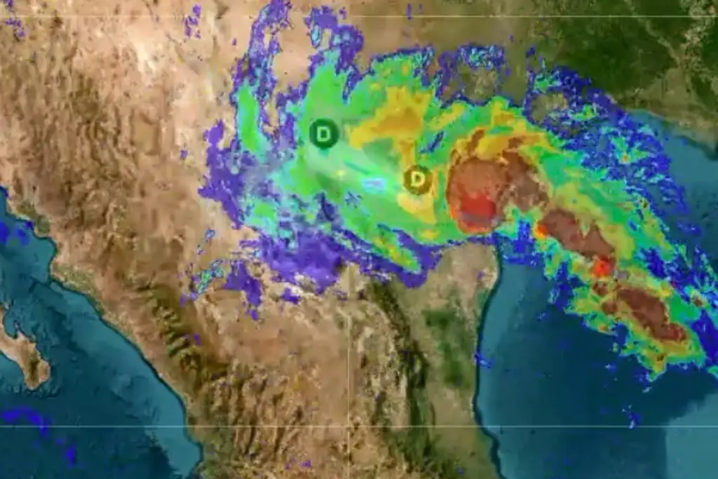 Imagen Tormenta tropical Harold llega a Texas; alivia un poco la sequía