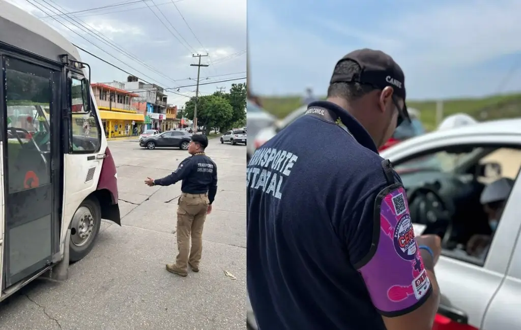 Imagen Retiran 535 unidades de transporte público en Veracruz tras inspección